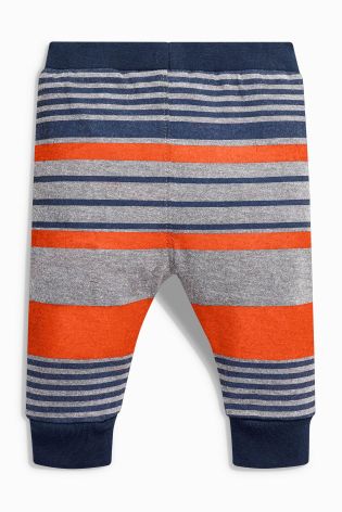 Stripe/Navy Joggers Two Pack (0mths-2yrs)